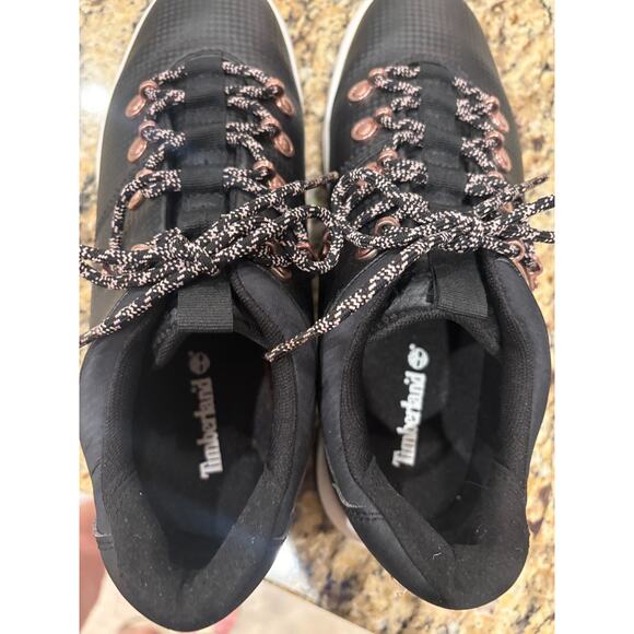 Timberland Women's Black Supaway Fabric Trainer Sneakers Size 8.5 - Picture 4 of 9